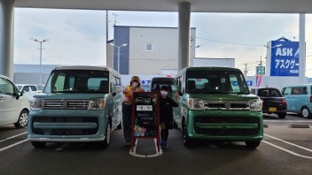 スペーシアご納車おめでとうございます！